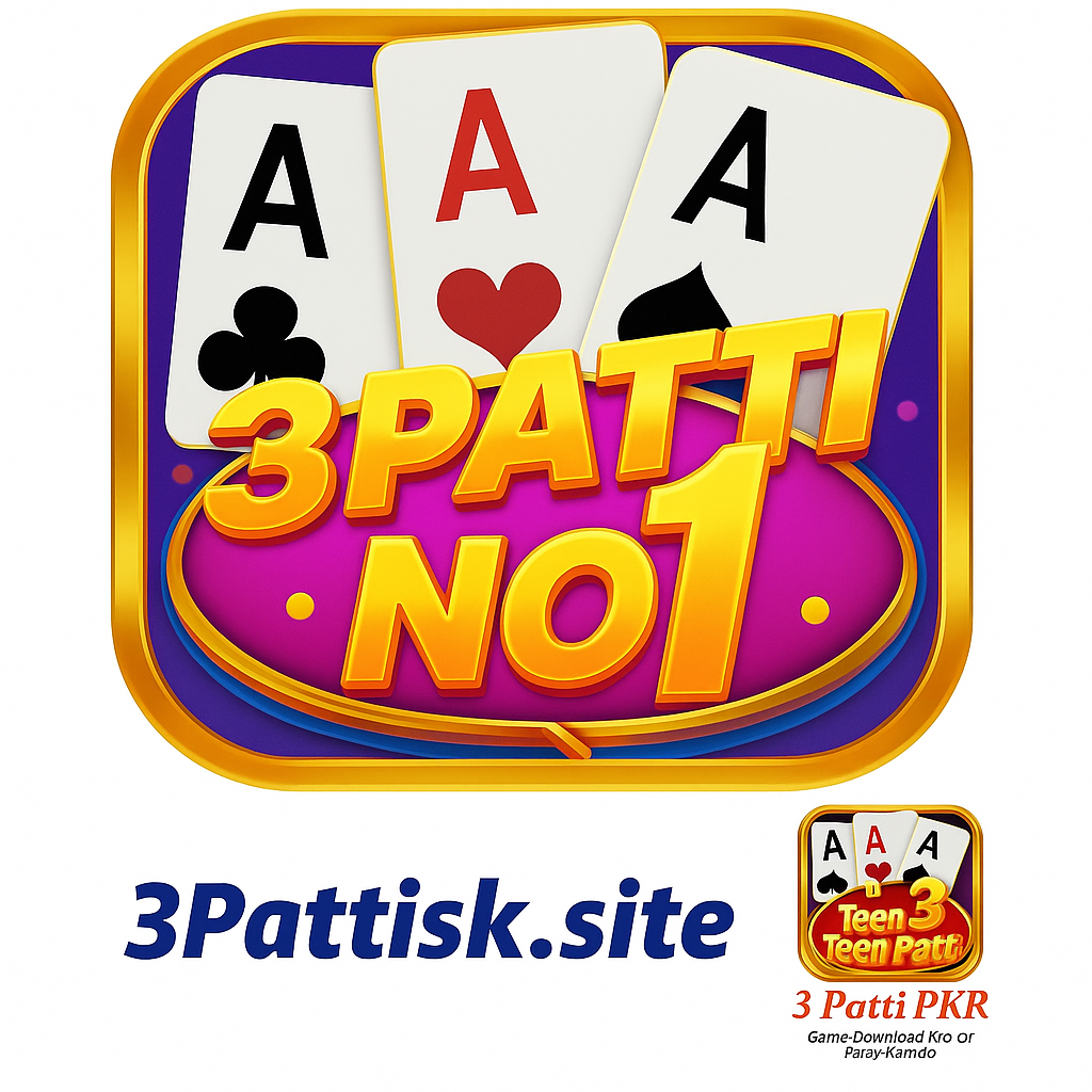 3 Patti No.1 Game Logo
